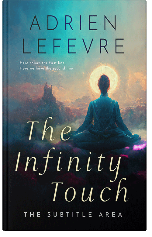 Front view of Premade Religion & Spirituality Book Cover - Coral Reef