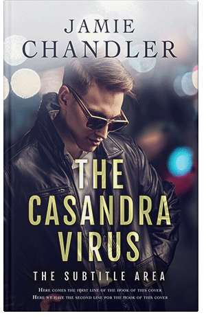 Premade Book Cover Moon Mist