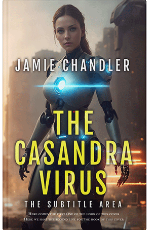 Pre Made Book Cover Thunder