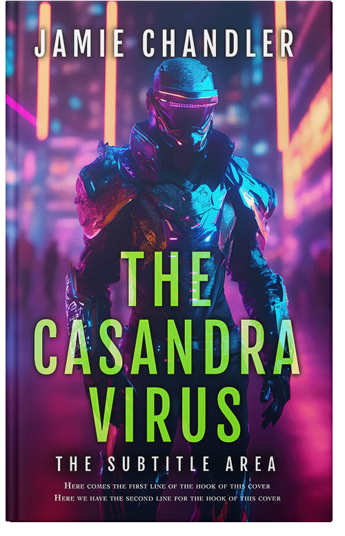 Front view of Premade Science Fiction Book Cover - Port Gore