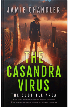 Pre Made Book Cover Night Rider