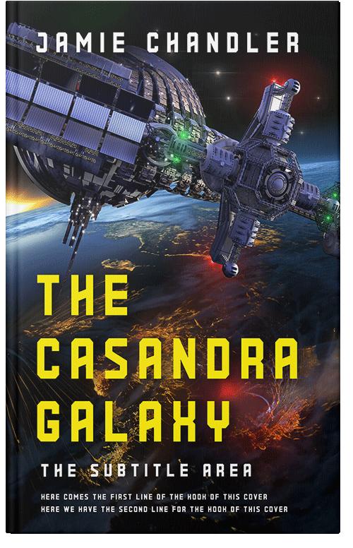 Front view of Premade Science Fiction Book Cover - Baltic Sea