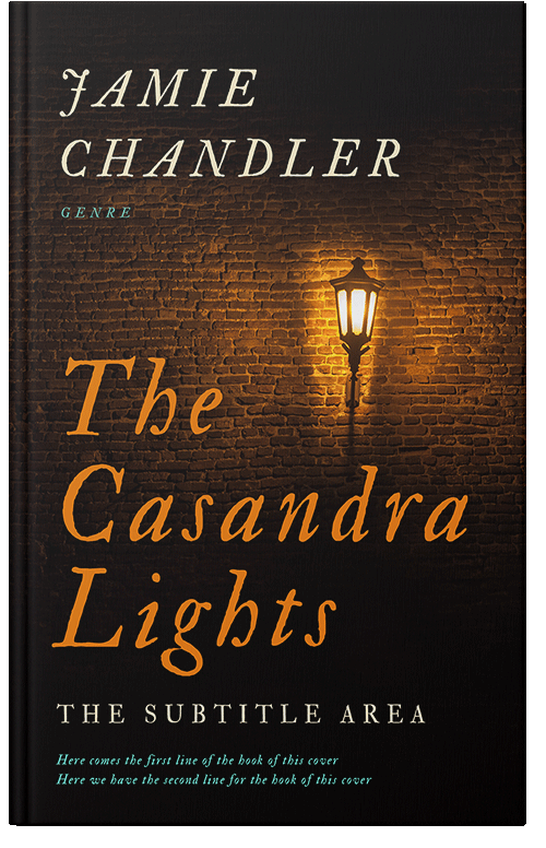 Front view of Premade Mystery & Thriller & Suspense Book Cover - Asphalt