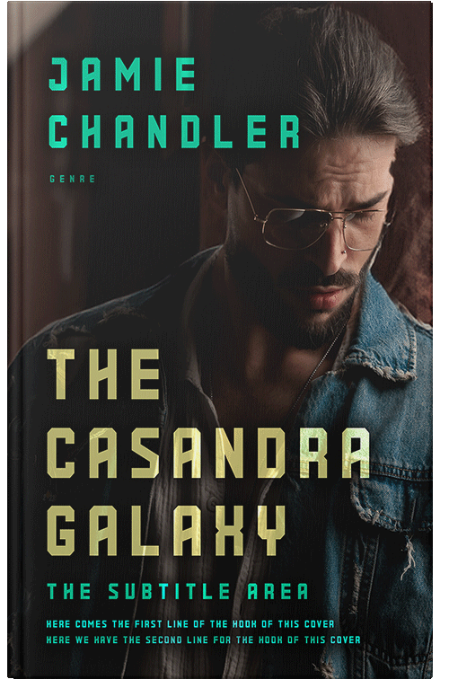 Front view of Premade Mystery & Thriller & Suspense Book Cover - Cod Gray