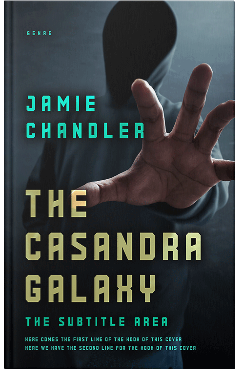 Front view of Premade Mystery & Thriller & Suspense Book Cover - Woodsmoke