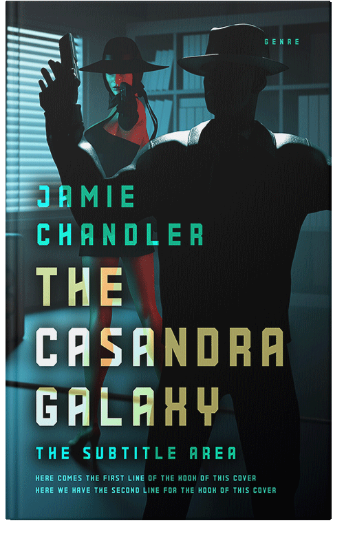 Front view of Premade Mystery & Thriller & Suspense Book Cover - Bunker