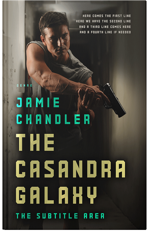 Front view of Premade Mystery & Thriller & Suspense Book Cover - Mongoose