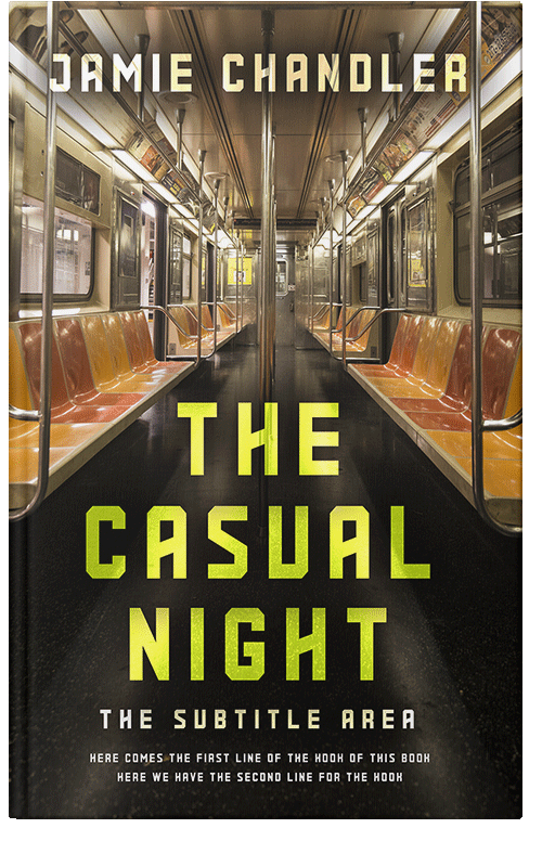 Front view of Premade Mystery & Thriller & Suspense Book Cover - Tacha