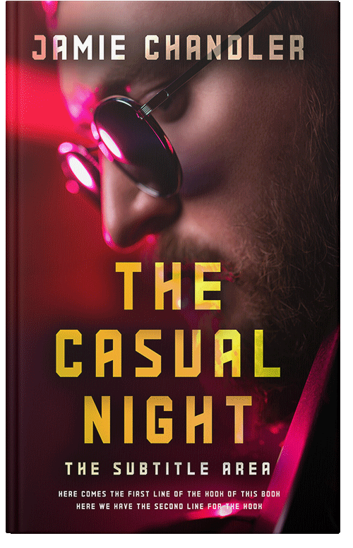 Front view of Premade Mystery & Thriller & Suspense Book Cover - Paco