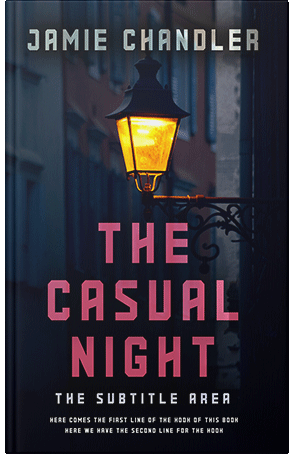 Pre Made Book Cover Ebony