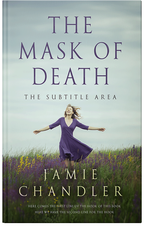 Front view of Premade Literary Fiction Book Cover - Rangitoto