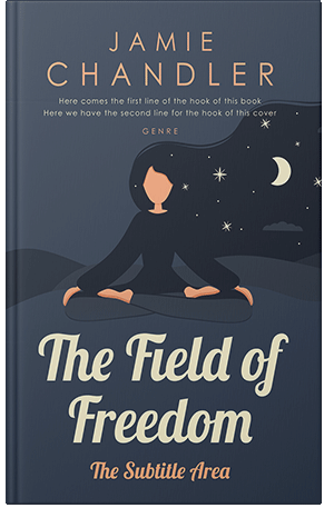 Pre Made Book Cover Oxford Blue