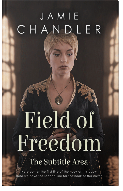 Front view of Premade Historical Book Cover - Indian Khaki