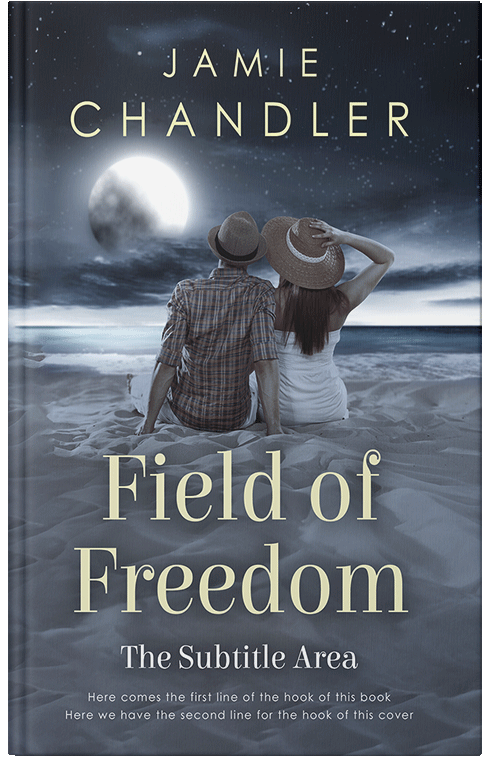 Front view of Premade Romance Book Cover - Shuttle Gray