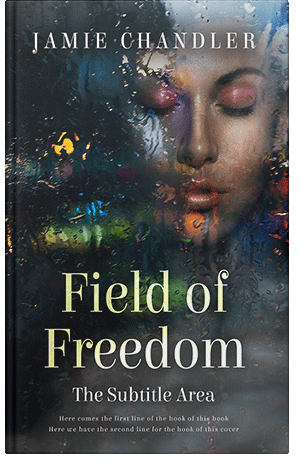 Pre Made Book Cover Outer Space