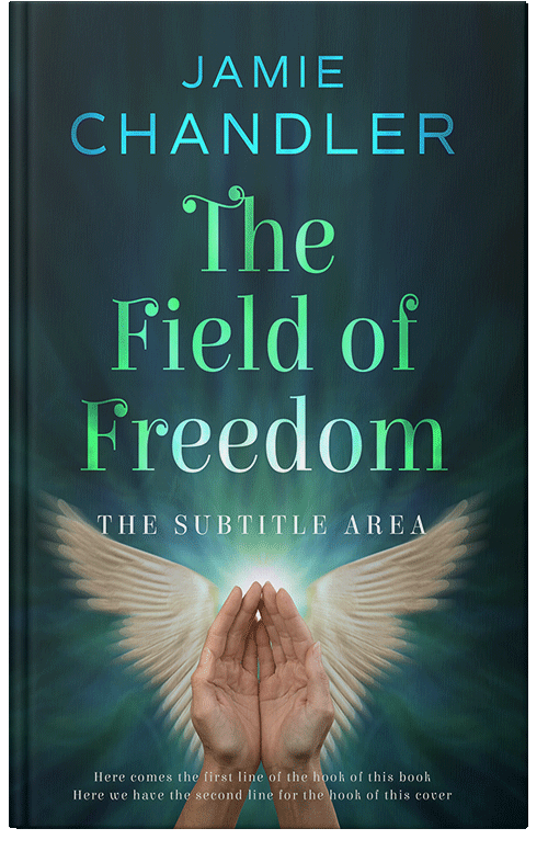 Front view of Premade Religion & Spirituality Book Cover - Firefly