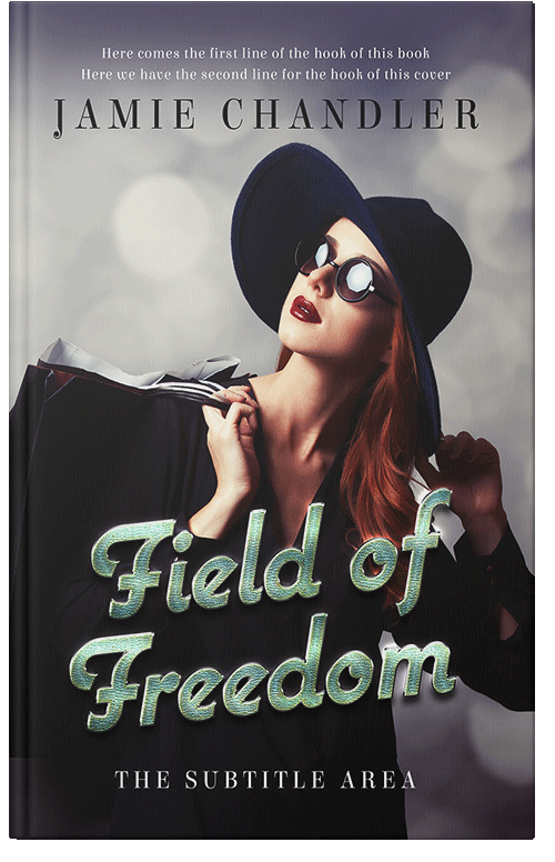 Front view of Premade Chick Lit Book Cover - Ash