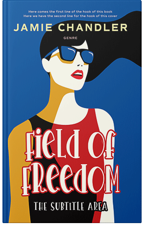 Premade Book Cover Wheat