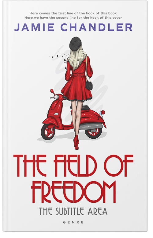 Front view of Premade Romance Book Cover - Thunderbird