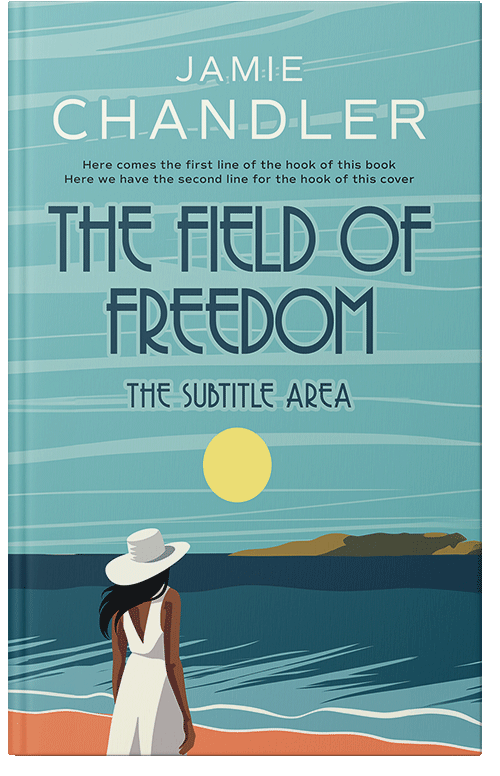 Front view of Premade Romance Book Cover - Neptune