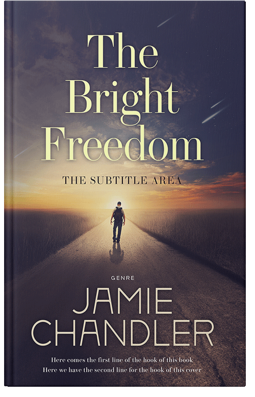 Front view of Premade Self-Improvement & Self-Help Book Cover - Blackcurrant