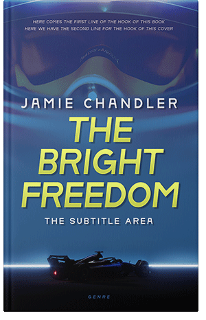 Premade Book Cover Astronaut