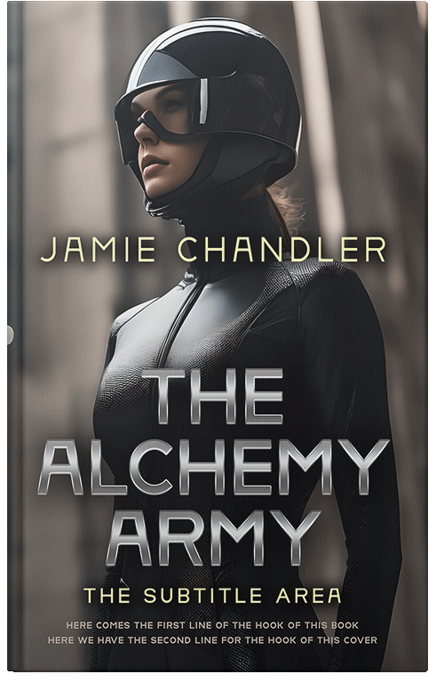 Front view of Premade Science Fiction Book Cover - Mine Shaft