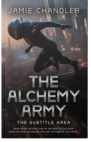 Pre Made Book Cover Thunder