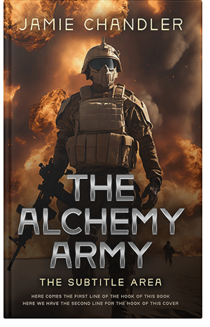 Pre Made Book Cover Mikado