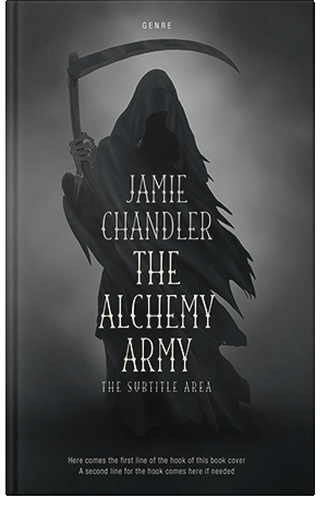 Pre Made Book Cover Outer Space