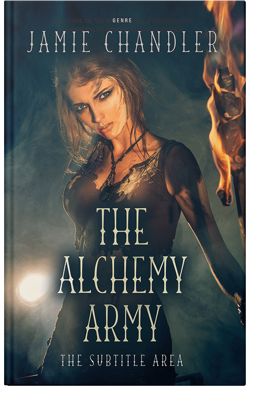 Front view of Premade Paranormal & Urban Book Cover - Te Papa Green