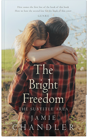 Premade Book Cover Bison Hide