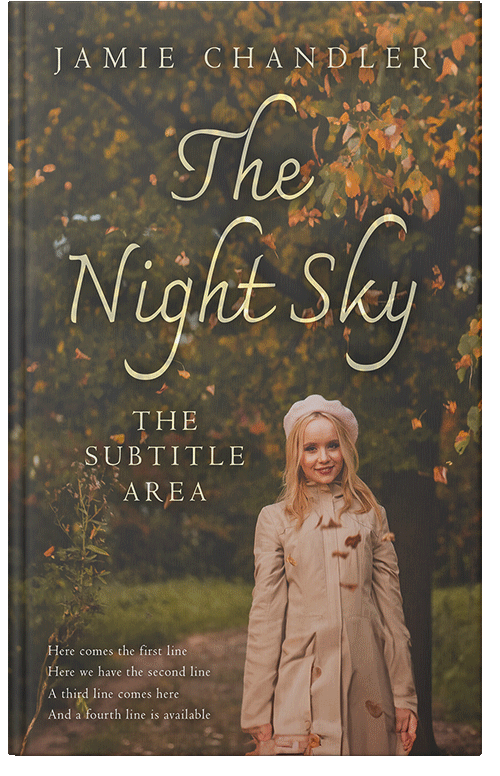 Front view of Premade Romance Book Cover - Mondo