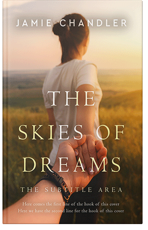 Pre Made Book Cover Tan