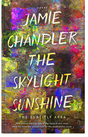 Premade Book Cover Tobacco Brown