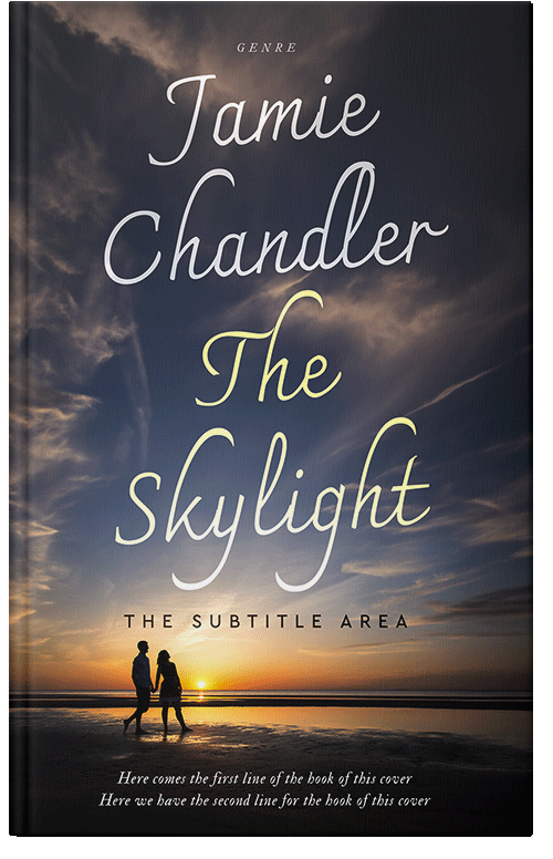 Front view of Premade Romance Book Cover - Charade