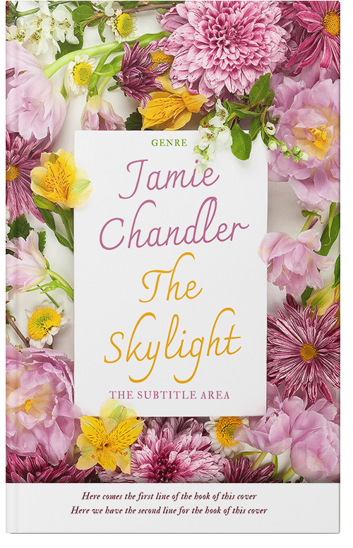 Front view of Dust Storm #31028 - Premade Poetry Book Cover