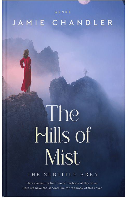 Front view of Premade Mystery & Thriller & Suspense Book Cover - Cloud Burst