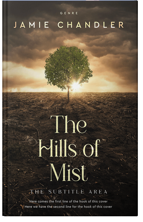 Front view of Oil #31032 - Premade Nature Book Cover