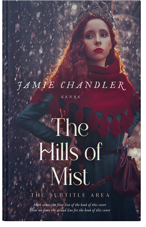 Front view of Premade Fantasy Book Cover - Bleached Cedar