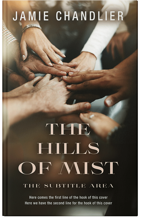 Front view of Premade Self-Improvement & Self-Help Book Cover - Black Marlin