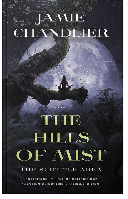 Front view of Premade Fantasy Book Cover - Bombay