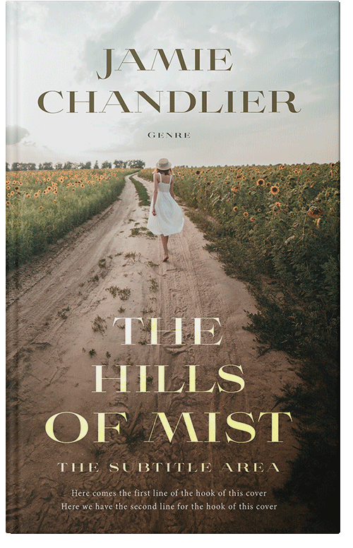 Front view of Premade Literary Fiction Book Cover - Shadow