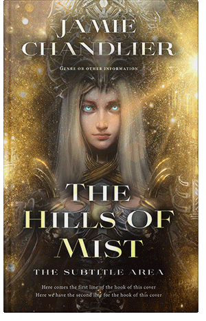 Premade Book Cover Black Marlin