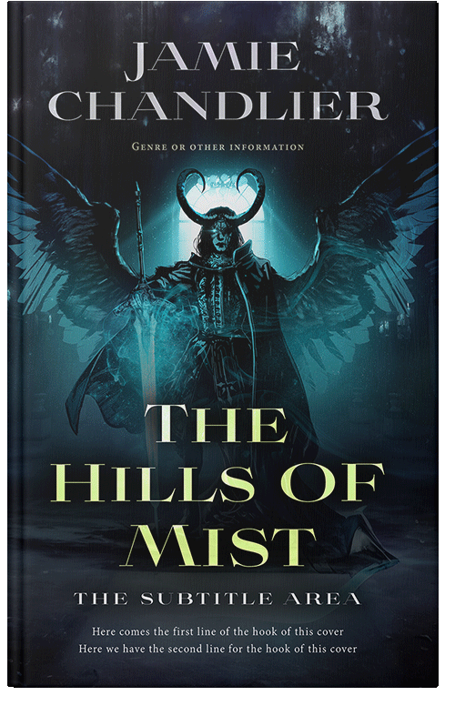 Front view of Premade Fantasy Book Cover - Aztec