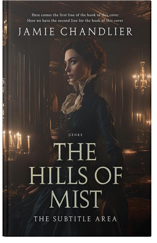 Front view of Premade Mystery & Thriller & Suspense Book Cover - Zeus