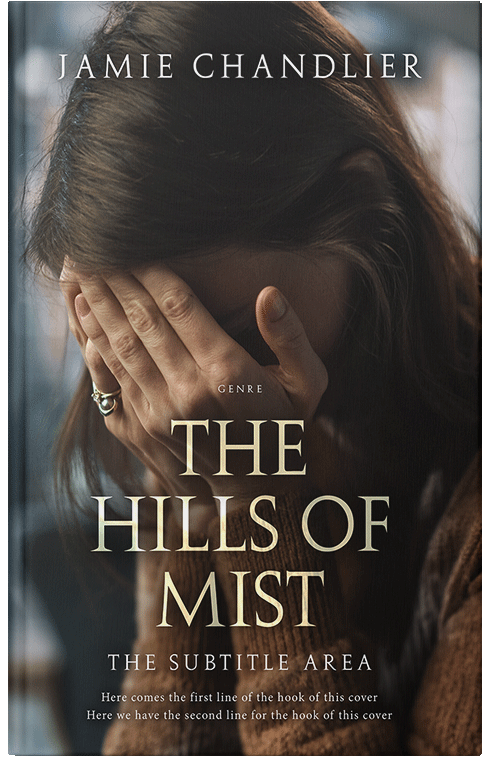 Front view of Premade Literary Fiction Book Cover - Zeus