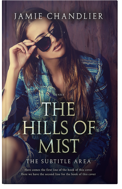 Front view of Premade Teen & Young Adult Book Cover - Bleached Cedar