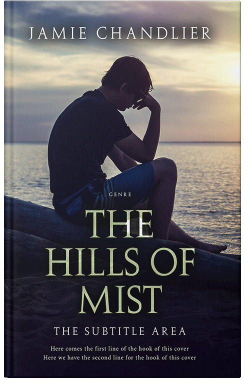 Front view of Premade Teen & Young Adult Book Cover - Mirage