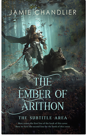 Pre Made Book Cover Outer Space